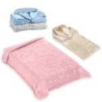 Κουβέρτα Βελουτέ – Υπνόσακος Αγκαλιάς 80×90 Belpla Ster 521 BLUE - Image 2