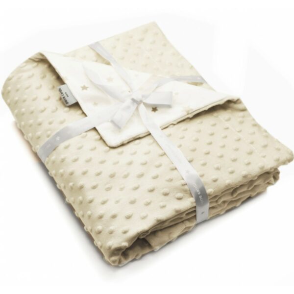 Κουβέρτα Fleece Δυο Όψεων Κούνιας 110x140 Soft Plus Pierre Cardin Toppy Beige