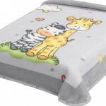 Κουβέρτα Βελουτέ – Υπνόσακος Αγκαλιάς 80×90 Belpla Ster 637  GREY