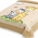 Κουβέρτα Βελουτέ – Υπνόσακος Αγκαλιάς 80×90 Belpla Ster 637 BEIGE