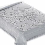 Κουβέρτα Βελουτέ – Υπνόσακος Αγκαλιάς 80×90 Belpla Ster 520 GREY