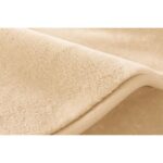 Κουβέρτα Βελουτέ Υπέρδιπλη 220×240 Belpla Ster Plain OFF WHITE(15) - Image 2