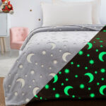 Κουβέρτα μονή φωσφορίζουσα Art 6258 160x220 Γκρι   Beauty Home - Image 2