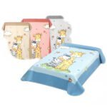 Κουβέρτα Βελουτέ Αγκάλιας 80×110 Belpla Ster 637 GREY - Image 2