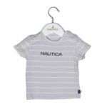 T-Shirt Jersey Organic Design 15 Γκρι Ριγέ 98cm 3 ετών