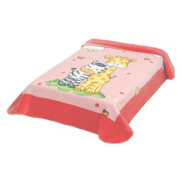 Κουβέρτα Βελουτέ Αγκάλιας 80×110 Belpla Ster 637 PINK