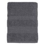 Πετσέτα μπάνιου Euphoria Art 3400 90x180 650gsm Ανθρακί   Beauty Home - Image 2