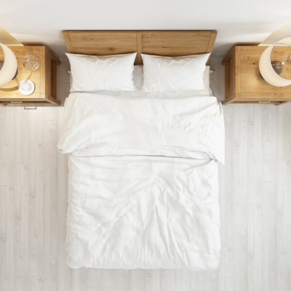 Σεντόνι Ξενοδοχείου 170x280 80%cotton 20%polyester  Percalle 144tc Astron Italy