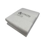 Κουβερλί Ξενοδοχείου Ultrasonic Μόνο 160x240 Λευκό Ριγέ Astron Italy