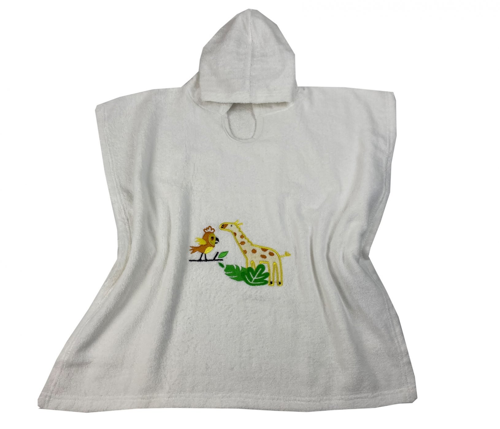 344 Παιδικό Πόντσο 2-4 Ετών zoo 55X110 Astron Italy - Image 1