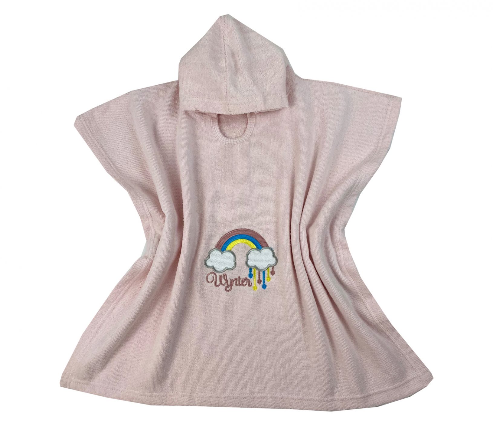 356 Παιδικό Πόντσο 2-4 Ετών rainbow 55X110 Astron Italy - Image 1