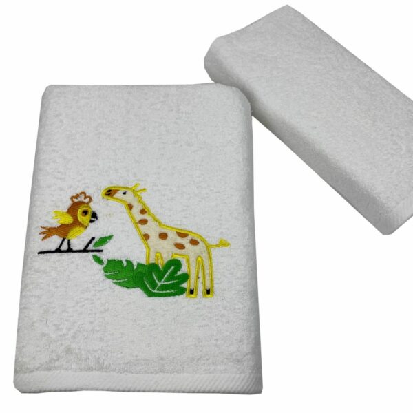 Παιδικές Πετσέτες (σετ 2 τεμ) zoo Astron Italy