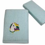 Παιδικές Πετσέτες (σετ 2 τεμ) magic unicorn Astron Italy