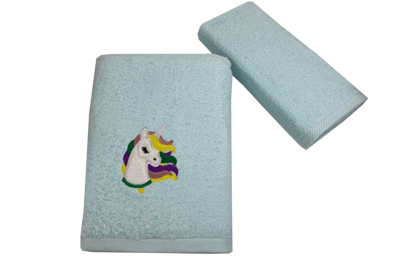 380 Παιδικές Πετσέτες (σετ 2 τεμ) magic unicorn Astron Italy - Image 1