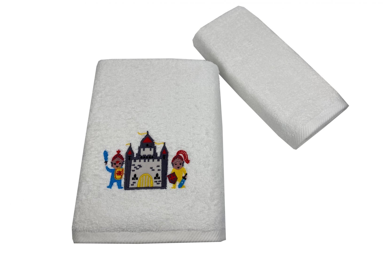 386 Παιδικές Πετσέτες (σετ 2 τεμ) knight Astron Italy - Image 1