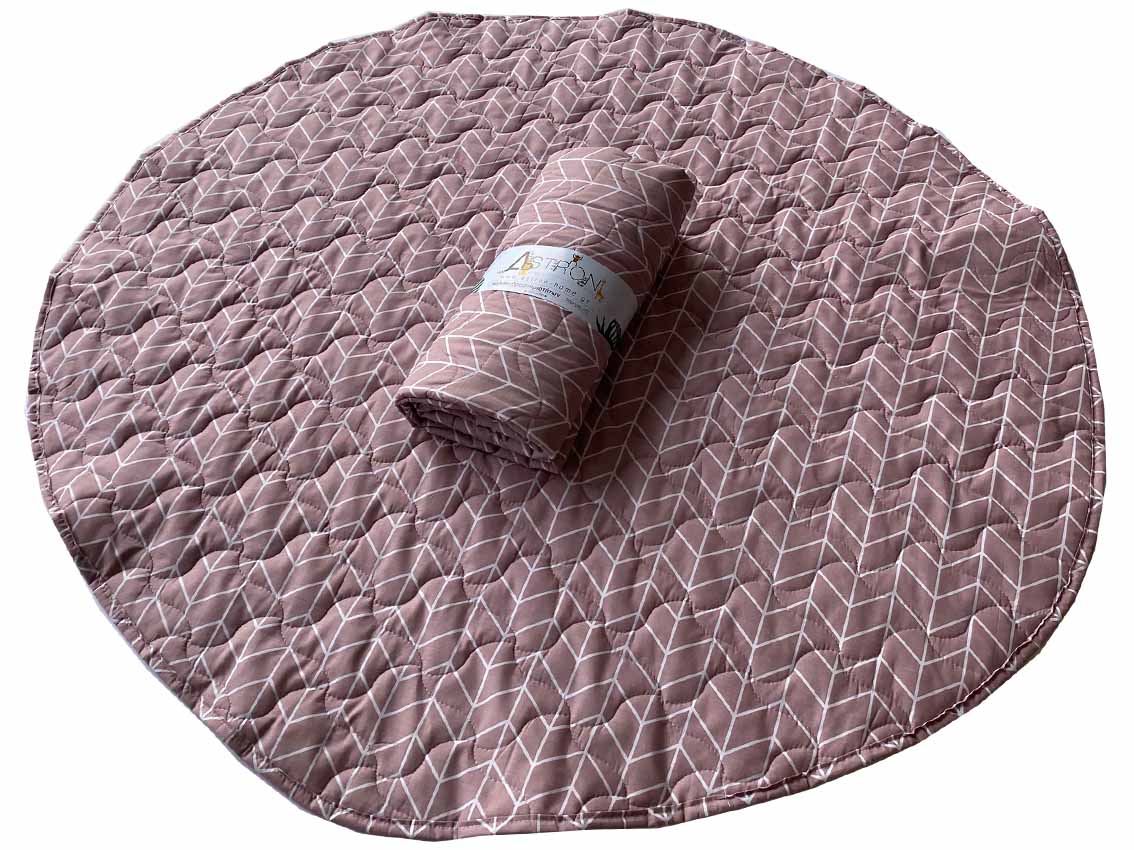 5200 Μαλακό Στρώμα Παιχνιδιού Alpis Dusty Rose Astron Italy - Image 1