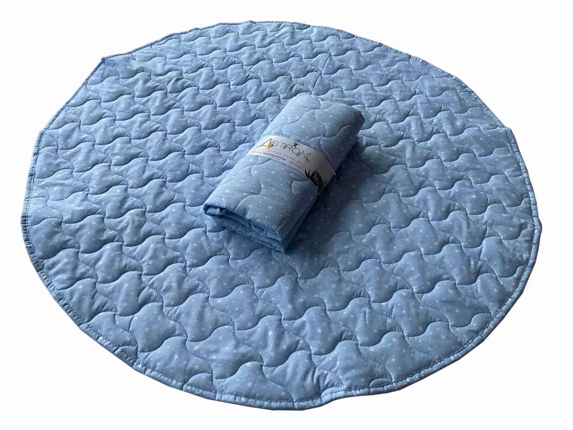 5205 Μαλακό Στρώμα Παιχνιδιού Paradiso Light Blue Astron Italy - Image 1