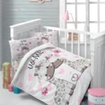 Σετ σεντόνια βρεφικά Art 5600 100x150 Ροζ   Beauty Home