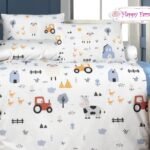 Σετ σεντόνια βρεφικά Art 5601 100x150 Γαλάζιο   Beauty Home