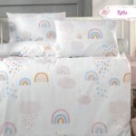 Σετ σεντόνια βρεφικά Art 5612 100x150 Σάπιο Μήλο   Beauty Home