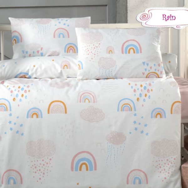 Σετ σεντόνια βρεφικά Art 5612 100x150 Σάπιο Μήλο   Beauty Home