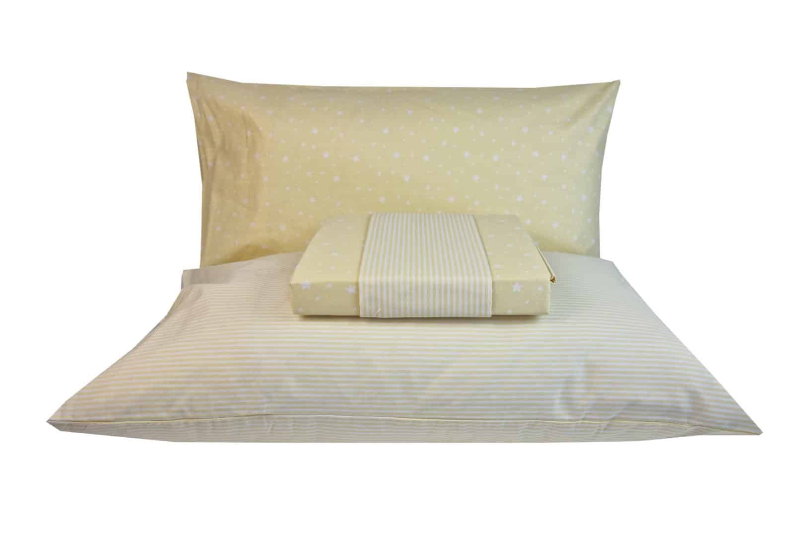 6603 Σετ Σεντόνια Μονά 175x260 Paradiso Yellow Astron Italy - Image 1