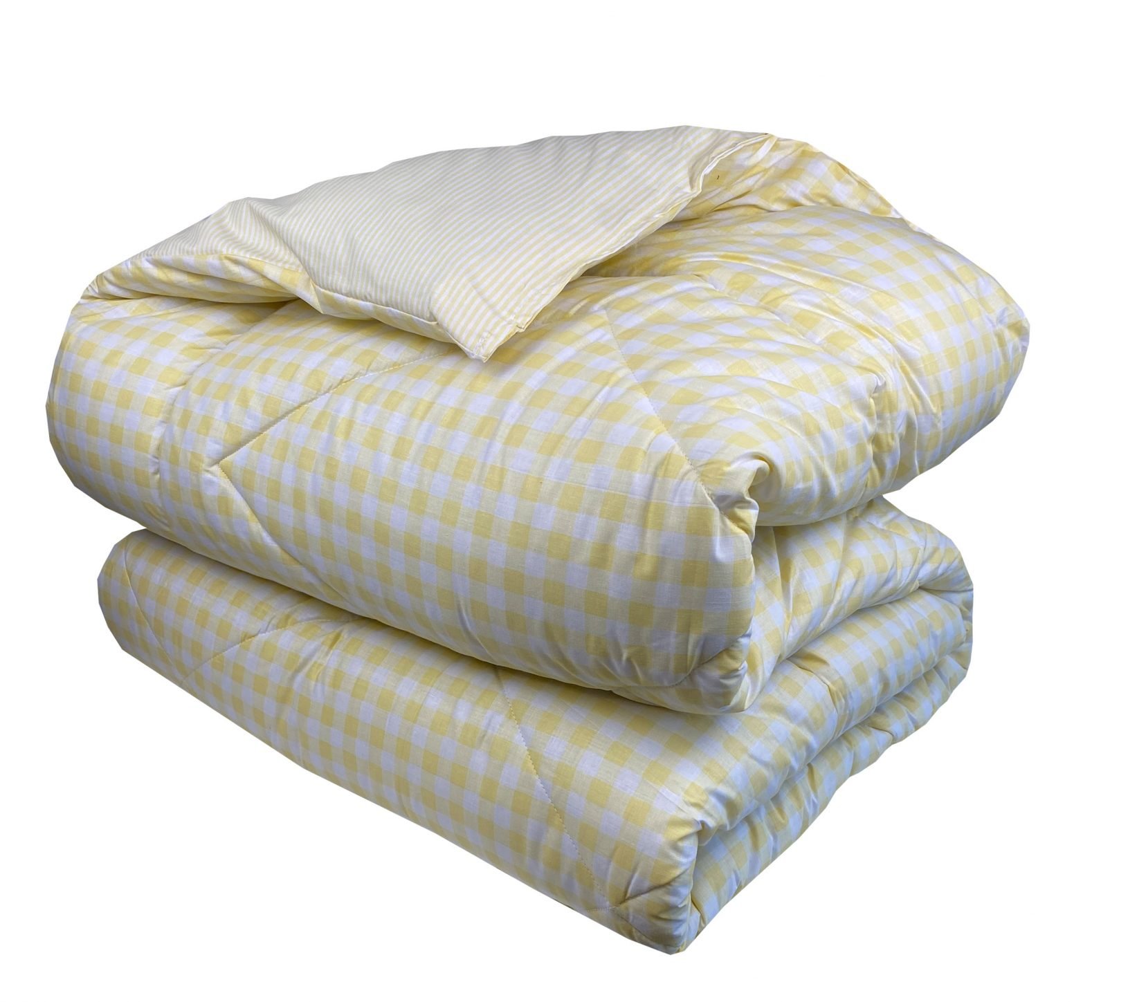 7123 Πάπλωμα Υπέρδιπλο 220x240 Carla Yellow Astron Italy - Image 1