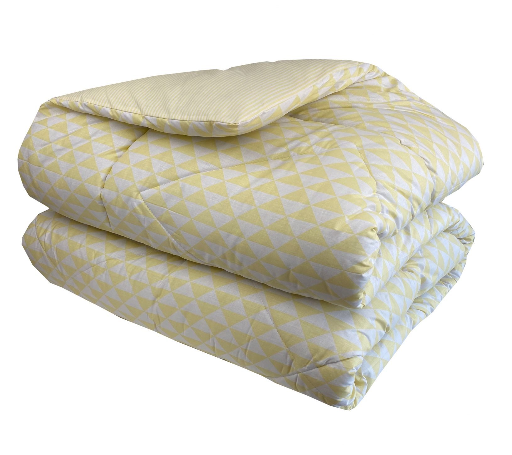 7129 Πάπλωμα Υπέρδιπλο 220x240 Trigon Yellow Astron Italy - Image 1