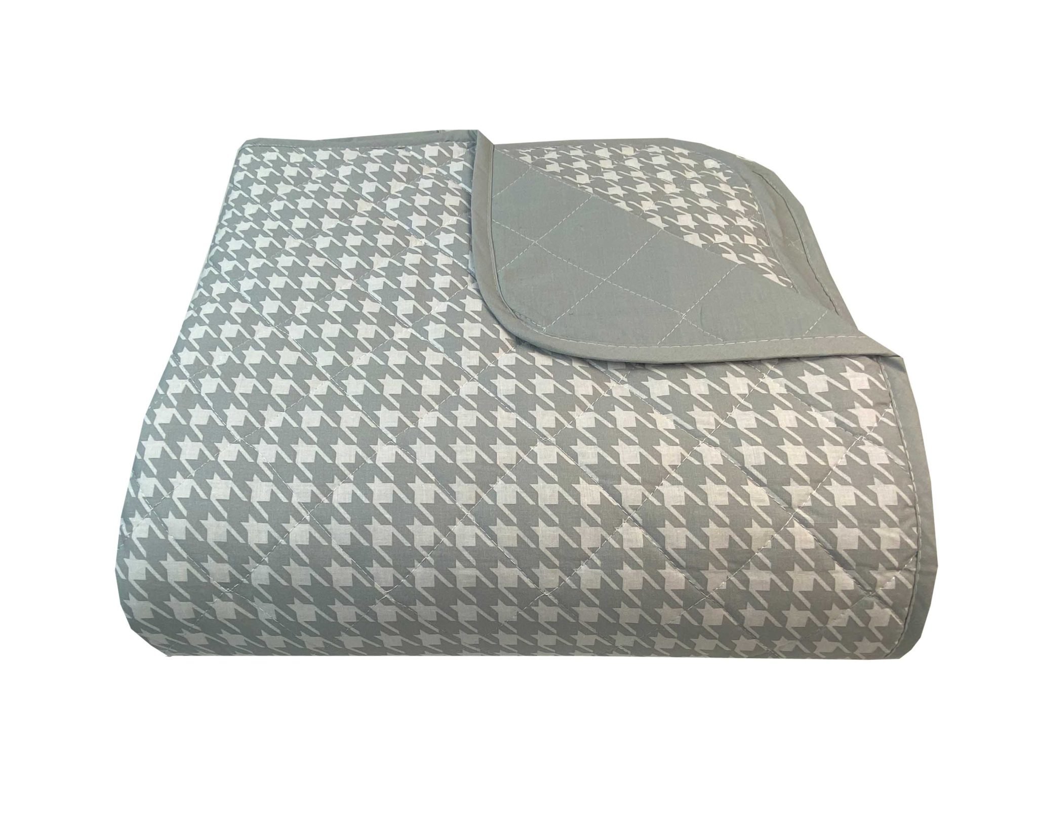 8443-scaled Κουβερλι Υπέρδιπλα 220x240 Pied De Poule Grey Astron Italy - Image 1