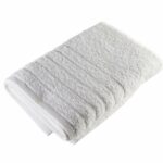 Πετσέτα Mπάνιου  Ξενοδοχείου 70x140 Λευκή  450γρ. 100% cotton Πεννιέ Astron Italy