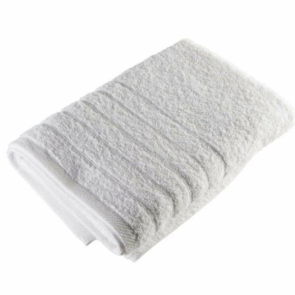 Πετσέτα Προσώπου Ξενοδοχείου 50x90 Λευκή  400γρ. 100% cotton Πεννιέ Astron Italy