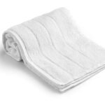 Πετσέτα Προσώπου Ξενοδοχείου Crystal 3lines 600gsm 100% Cotton 50x90 Λευκό   Beauty Home