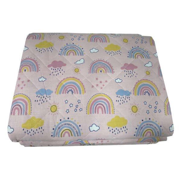 Παιδικό Κουβερλί Μονό 160X240 Rainbow Clouds Astron Italy