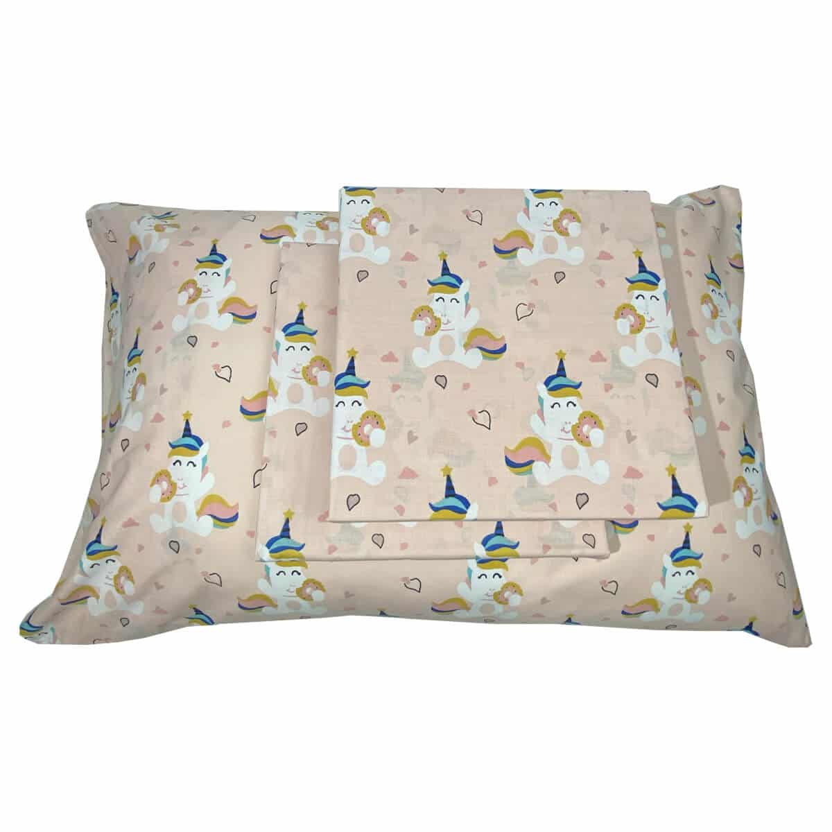 Unicorn-Donuts Σετ Σεντόνια Μονά Παιδικά 170×260 Unicorn Donuts Astron Italy - Image 1
