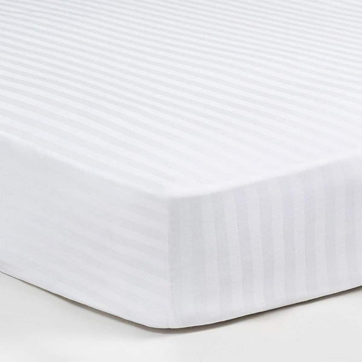 sentoni-me-lastixo Σεντόνι Ξενοδοχείου Με Λάστιχο Σατέν-ρίγα 160x200+40 80%cotton 20%polyester Πεννιέ 220tc Astron Italy - Image 1