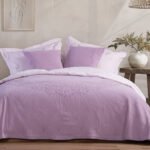 Κάλυμμα Κρεβατιού Υπέρδιπλο 230×240 Nef Nef Vendetta Mauve