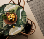 Τραπεζομάντηλο Ροτόντα Δ1.80 Nef Nef Tropicana Green - Image 2