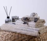 Πετσέτα Προσώπου 50×90 Nef Nef Halfway Beige-Black - Image 3