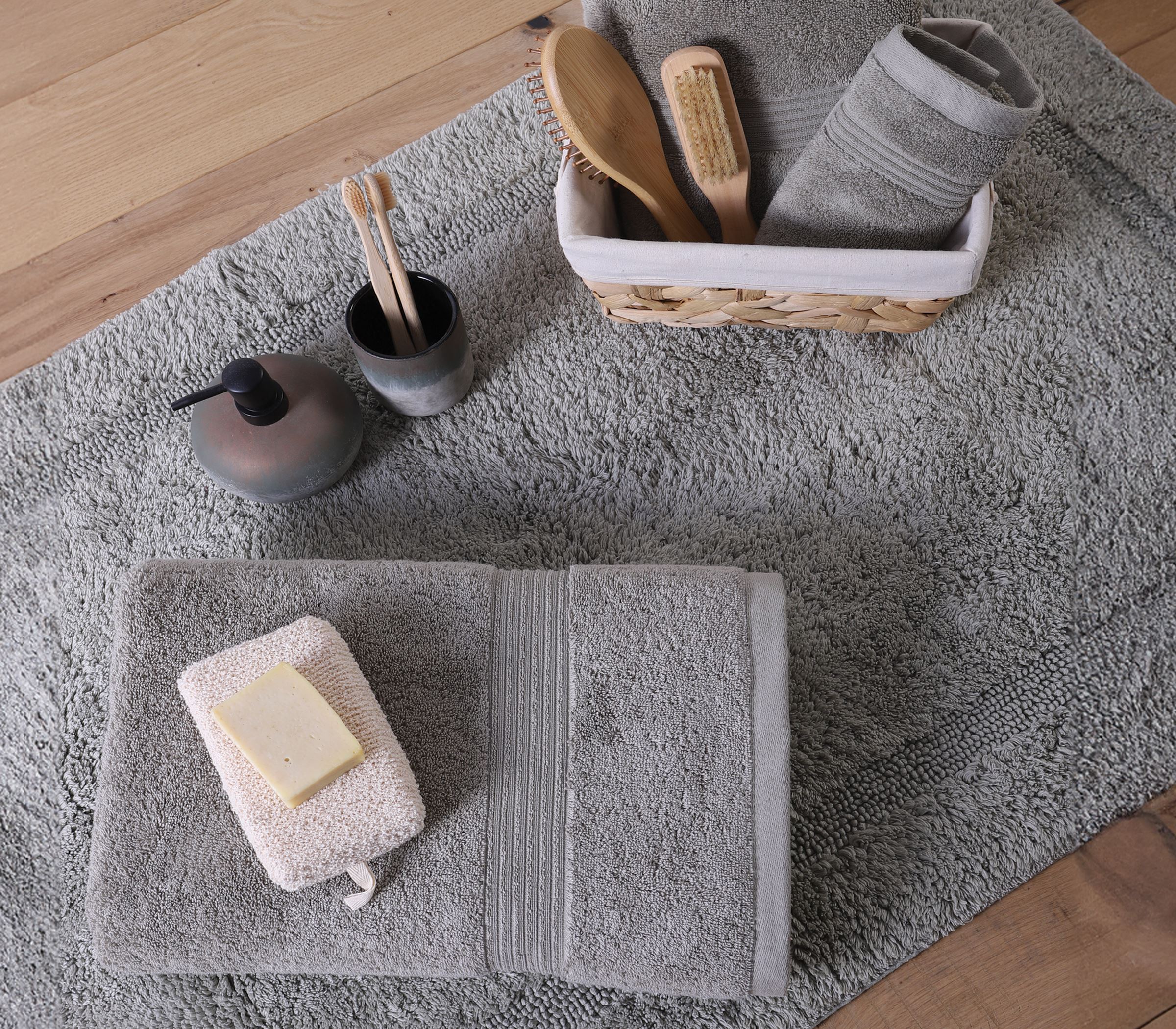 035274-1-1372_L Χαλάκι Μπάνιου 70×120 Nef Nef New Aegean Mocca - Image 1