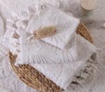 Πετσέτα Προσώπου 50×90 Nef Nef Glendal Ecru