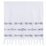 Πετσέτα Προσώπου 50×90 Nef Nef Garnet White-Grey