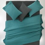 Σεντόνι Ημίδιπλο 180×270 Guy Laroche Minimal Petrol