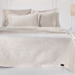 Κάλυμμα Κρεβατιού Ημίδιπλο 160×260 Guy Laroche Tetris Linen