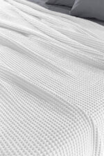 Κουβέρτα Πικέ King Size 260×240 Guy Laroche Eternity Snow White - Image 2