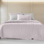 Σετ Κουβερλί 2 Τεμαχίων Υπέρδιπλο 220×240 Guy Laroche Shadow  Sepia