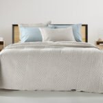 Σετ Κουβερλί King Size 2 Τεμαχίων 240×250 Guy Laroche Bone  Natural