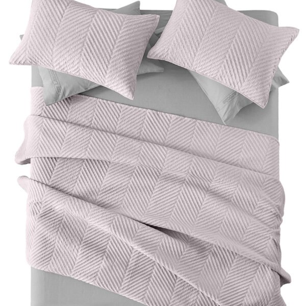 Σετ Κουβερλί King Size 2 Τεμαχίων 240×250 Guy Laroche Bone  Sepia