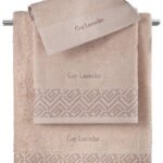 Σετ Πετσέτες 3 Τεμαχίων Guy Laroche Emblem Old Pink