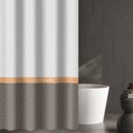 Κουρτίνα Μπάνιου 180×185 Αδιάβροχη Guy Laroche Occio Grey