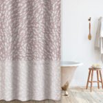 Κουρτίνα Μπάνιου 180×185 Αδιάβροχη Guy Laroche Root Lilac